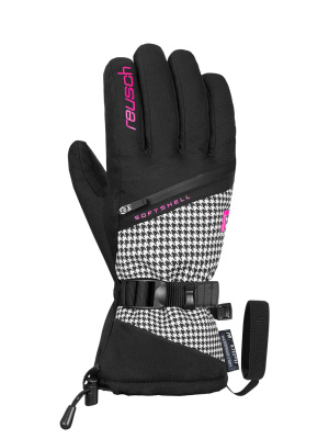 Перчатки Reusch Demi R-Tex Xt Black/Pied De Poule Перчатки Reusch Demi R-Tex Xt Black/Pied De Poule
