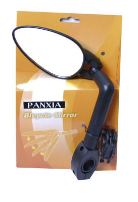 Зеркало 6-647332 плоское, чёрное			