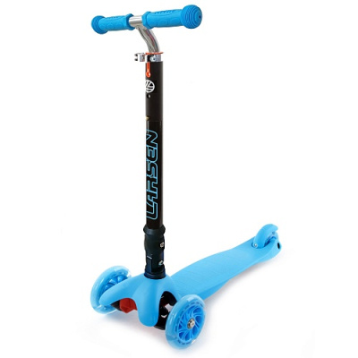 Самокат Larsen Wave Light Fold Blue