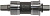 Каретка Shimano, UN300, 68/118мм