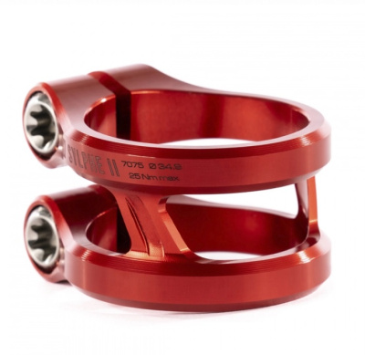 Зажим Ethic Double Sylphe Clamp 34,9 (Красный)