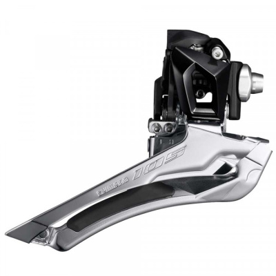 Переключатель передний Shimano 105, R7000, на упор, чёрный Переключатель передний Shimano 105, R7000, на упор, чёрный