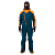 Комбинезон Dragonfly Gravity Premium Man Dark Ocean - Orange