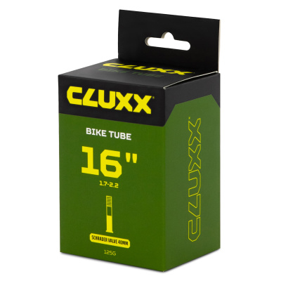 Камера Cluxx 16х1,75/2.125 Schrader (AV40) Black