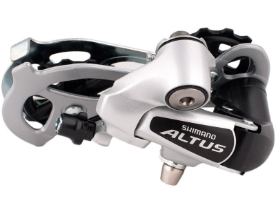 Переключатель задний Shimano Altus RD-M310, 7/8 скоростей, серебристый  Переключатель задний Shimano Altus RD-M310, 7/8 скоростей, серебристый