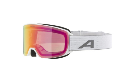 Очки Alpina Nakiska Q-Lite White Matt/Q-Lite Pink S2