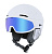 Шлем Alpina Alto Q-Lite White Matt (Blue Revo)