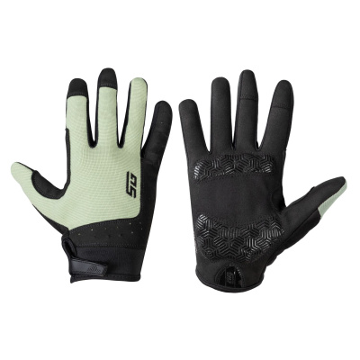 Перчатки полноразмерные STG Fit Skin зеленый с черным						