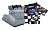 Перчатки Fuzz 08-202062 Race Cars Grip Gel бело-чёрные