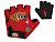 Перчатки Author 8-7130885 Junior Fish красно-черные замша/синтетическая кожа 