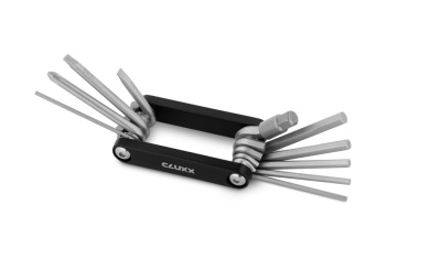 Мультитул Cluxx Flick 10 Black/Gray
