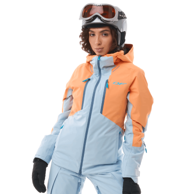 Куртка женская Dragonfly Gravity Woman Mock Orange Light Blue