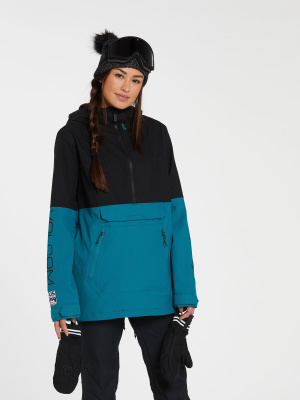 Куртка Volcom 21-22 Mirror Pullover Glacier Blue