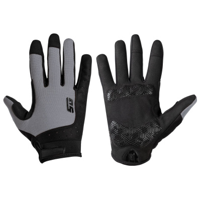Перчатки полноразмерные STG Fit Skin серый с черным						