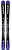 Комплект горных лыж Head 24-25 Supershape e-Titan Sw Bb-Pr+Prd 12 Gw Brake 95 [F] black-blue