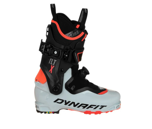 Ботинки горнолыжные Dynafit Tlt X Pu W Boot Puritan Gray/Fluo Coral