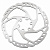 Тормозной диск Shimano, RT66, 180мм, 6-болтов 