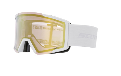 Очки Scott Shield Ls mineral white/AMP Ls bronze chrome 