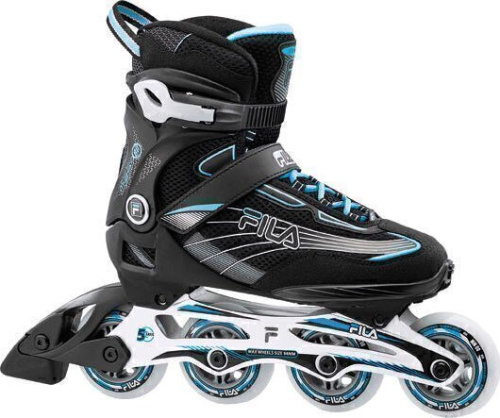 Ролики Fila Mizar 80 Lady black/lightblue