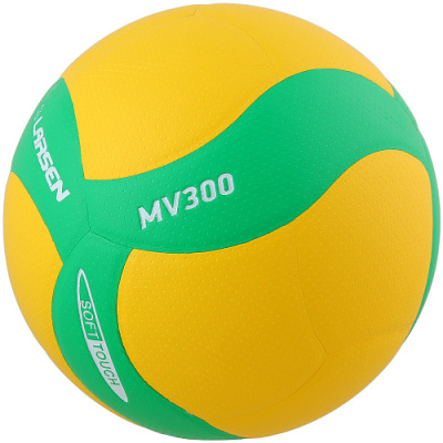 Мяч волейбольный Larsen MV300 жёлтый/зелёный