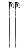 Палки горнолыжные Cober Dart Black 