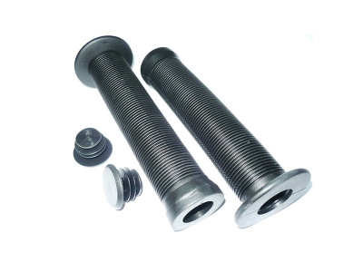 Грипсы VLX 145мм, с заглушками, аналог Longneck ST (Чёрный)