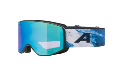 Очки Alpina Venet Q-Lite Black-Blue Matt/Q-Lite Blue S2