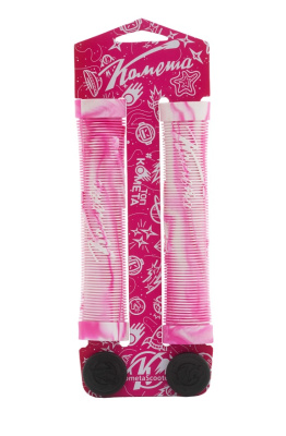 Грипсы Комета Альфа (Бело-розовый)