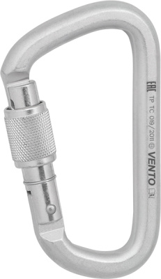 Карабин Vento Стальной универсальный с муфтой vpro 0012/vnt 1012		