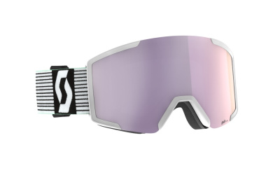 Очки Scott Shield white/mint green/AMP lavender chrome S3 