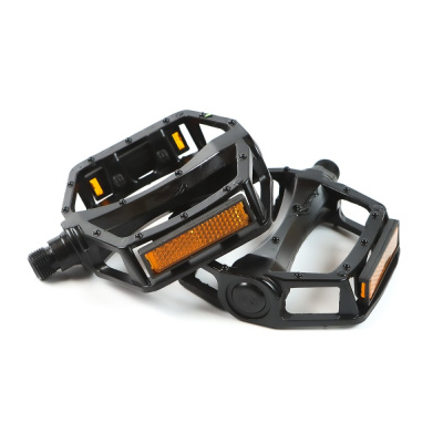 Педали 00-170340 алюминий, чёрные