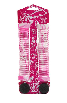 Грипсы Комета Альфа (Бело-розовый)