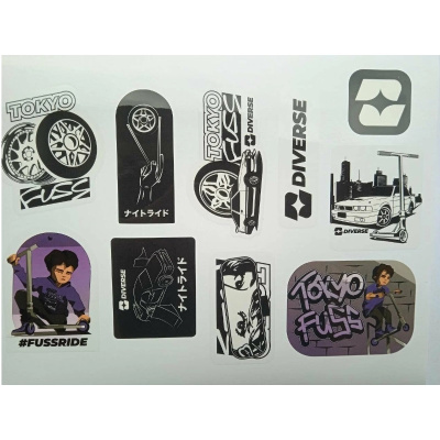 Наклейки Diverse